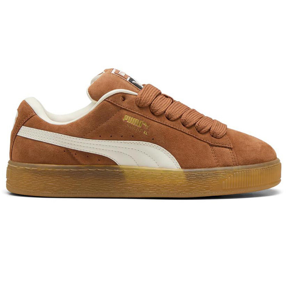 Suede XL - Mujer Brandy-Warm White
