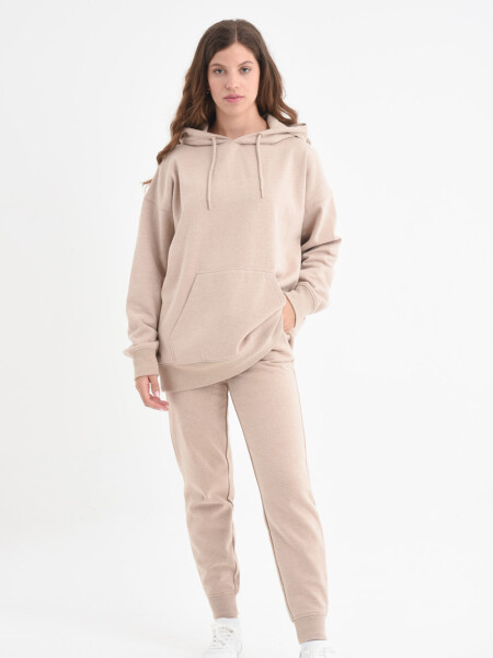 Pantalón deportivo jogger Beige