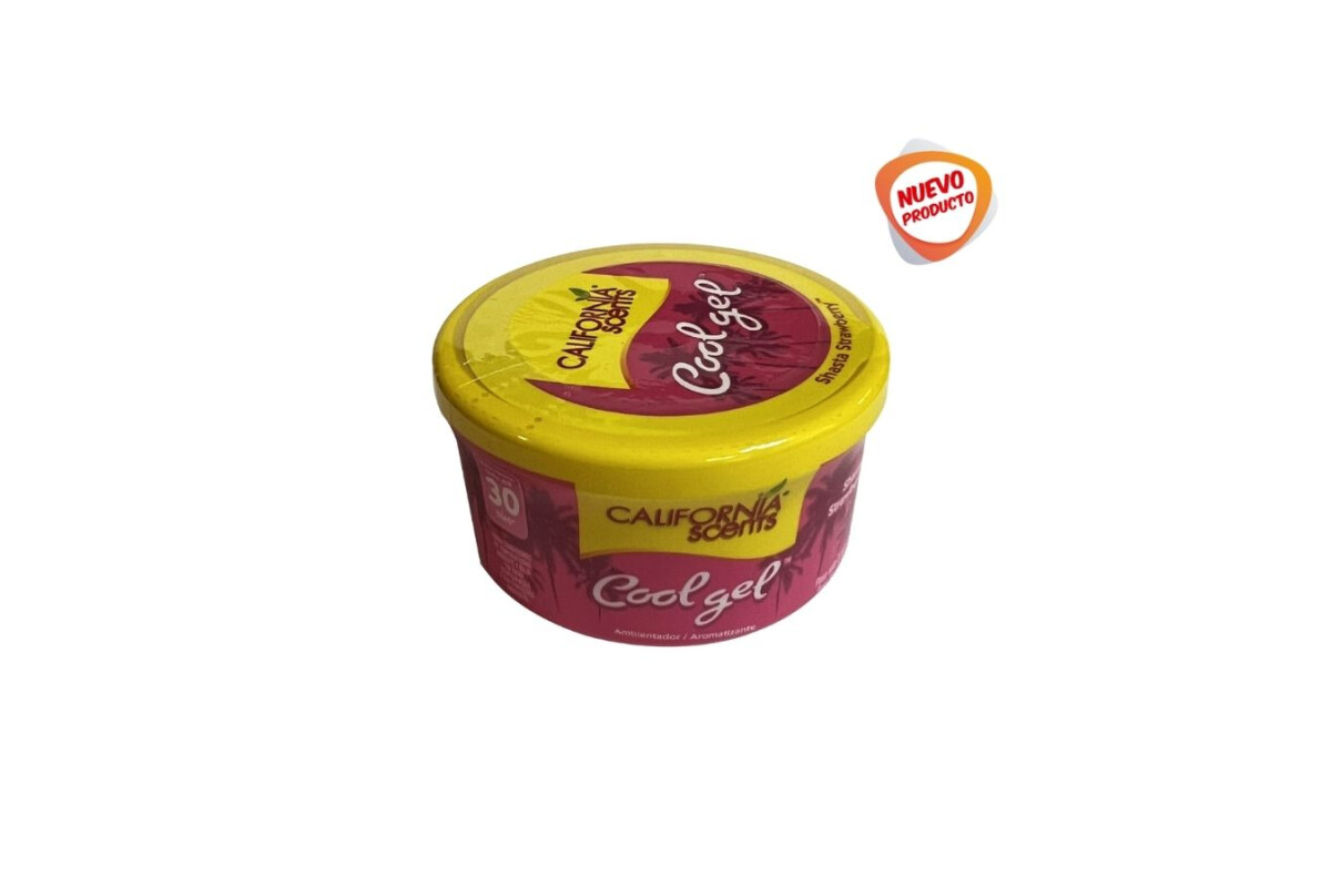 Aromatizador Lata Gel Frutilla California Scents Aromatizador Lata Gel Frutilla California Scents