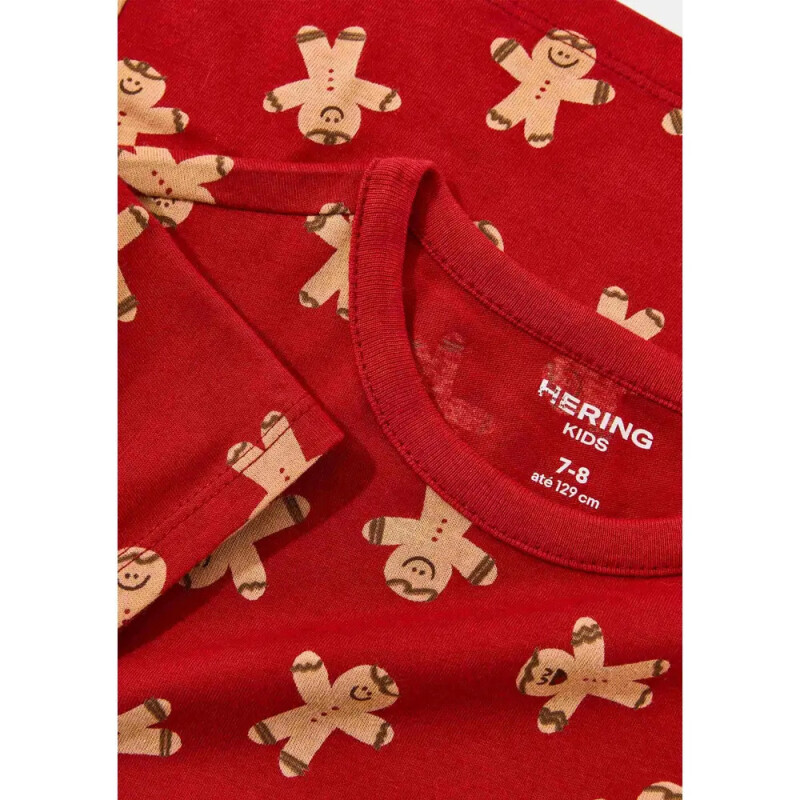 PIJAMA MM INFANTIL ROSA ESCURO