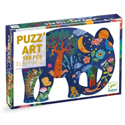 Puzzle Elephant 150 piezas Djeco Puzzle Elephant 150 piezas Djeco