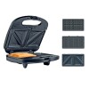 Sandwichera Waflera James 3 En 1 Sgwj Placas Intercambiables Color Negro/gris Sandwichera Waflera James 3 En 1 Sgwj Placas Intercambiables Color Negro/gris