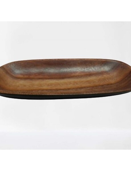 BANDEJA CANOA EXT COL NEGRO 27X13X2.5CM MAD ACACIA BANDEJA CANOA EXT COL NEGRO 27X13X2.5CM MAD ACACIA