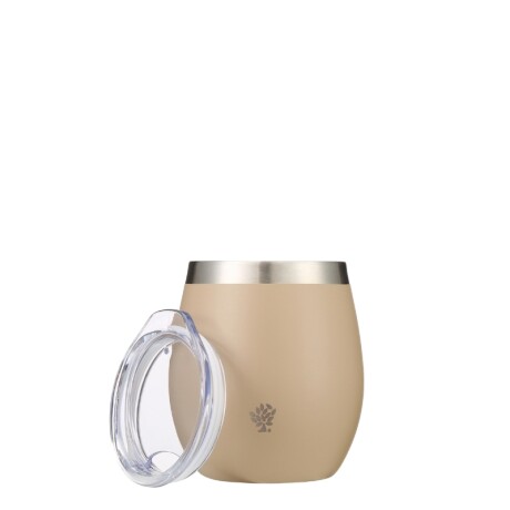 Set Acero 750ml / Mate con Tapa Arena