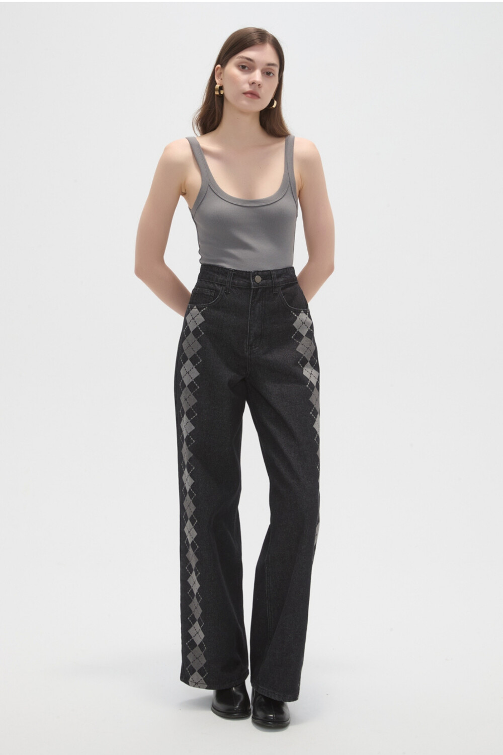 Pantalon Toril Gris Medio