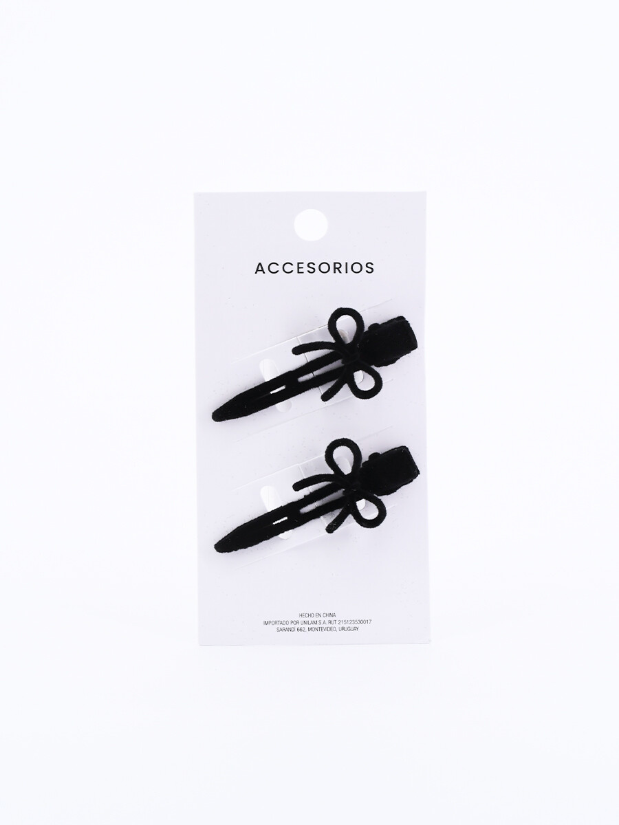 PINZA SET X 2 - NEGRO 