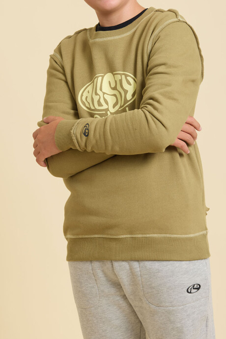 SWEATER CARMO TEEN RUSTY Verde