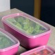 Pote rectangular 3lts MAGENTA