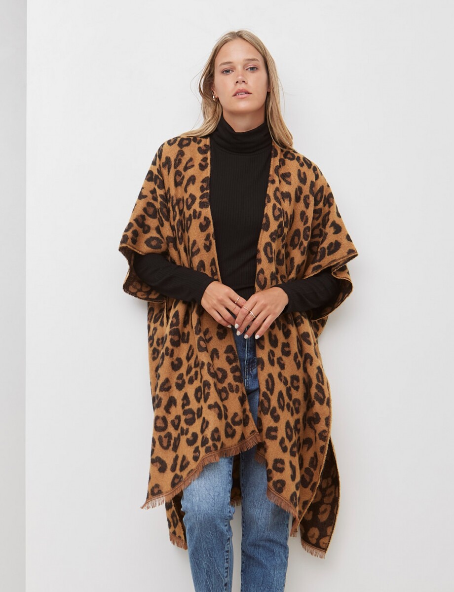 Kimono Printed - Tostado/multi 