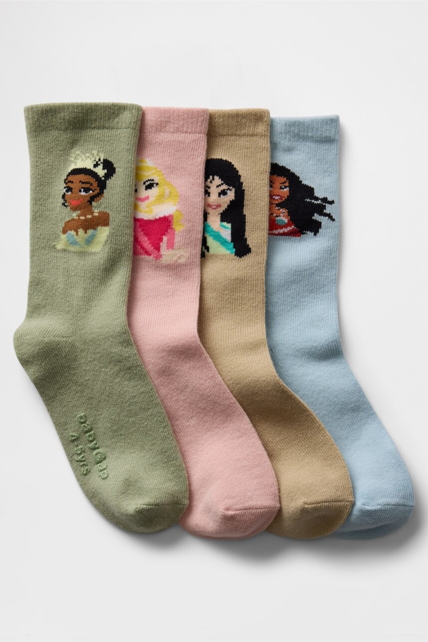 Medias Princesas Pack X4 Toddler Niña Multi 1Cc