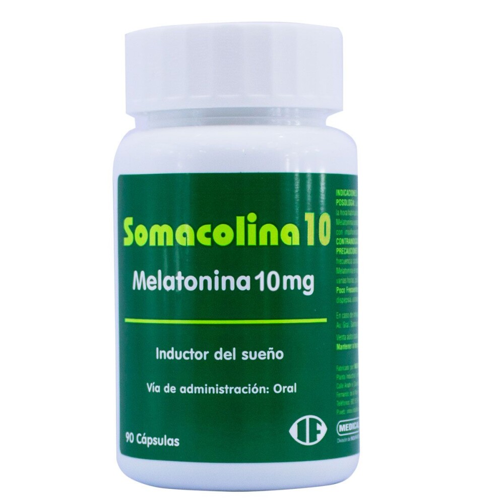 SOMACOLINA 10 MG FRASCO X 90 COMP. REC. única