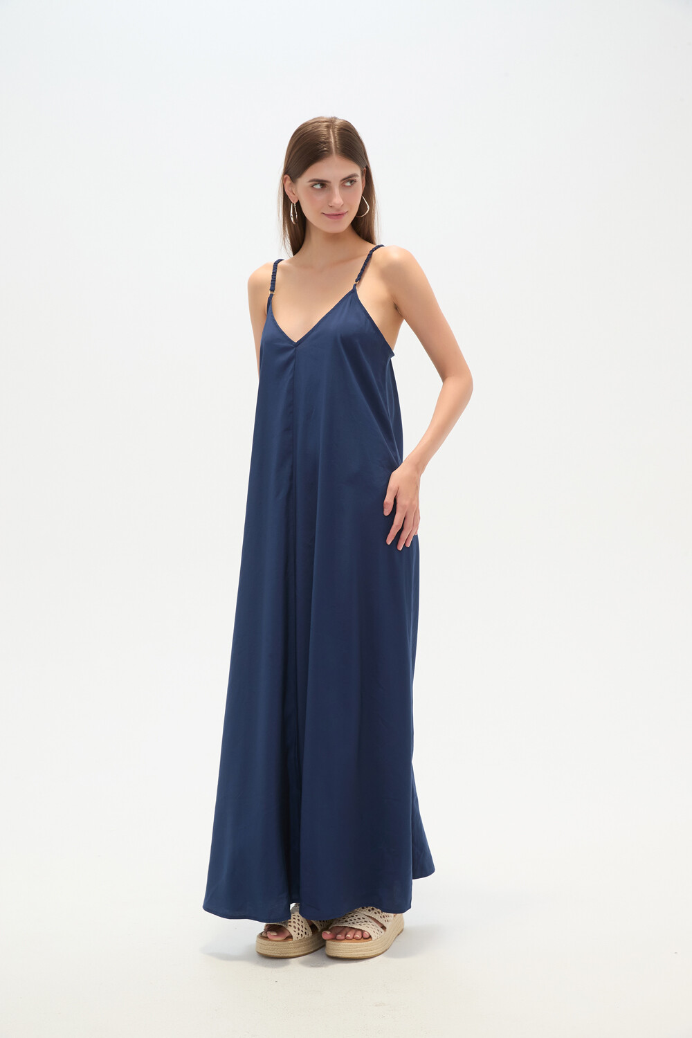 Vestido Bando Azul Marino