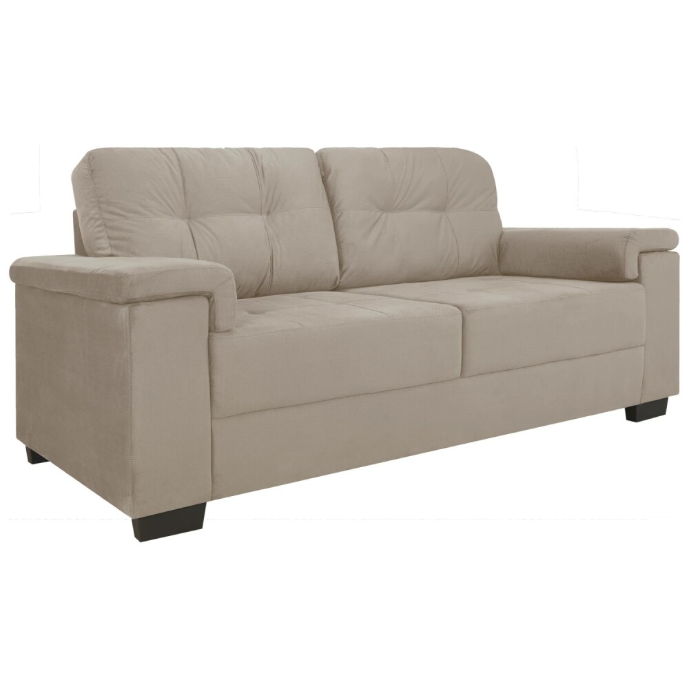 Sillon Luares - 3 Cuerpos - Tela Beige