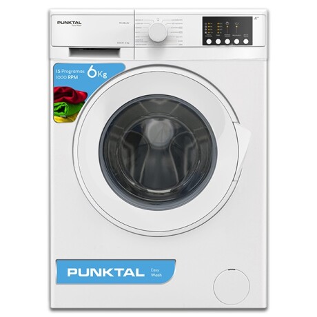 Lavarropas Automático Punktal Pk-08 Blanco 6kg 220 V - 240 V Lavarropas Automático Punktal Pk-08 Blanco 6kg 220 V - 240 V