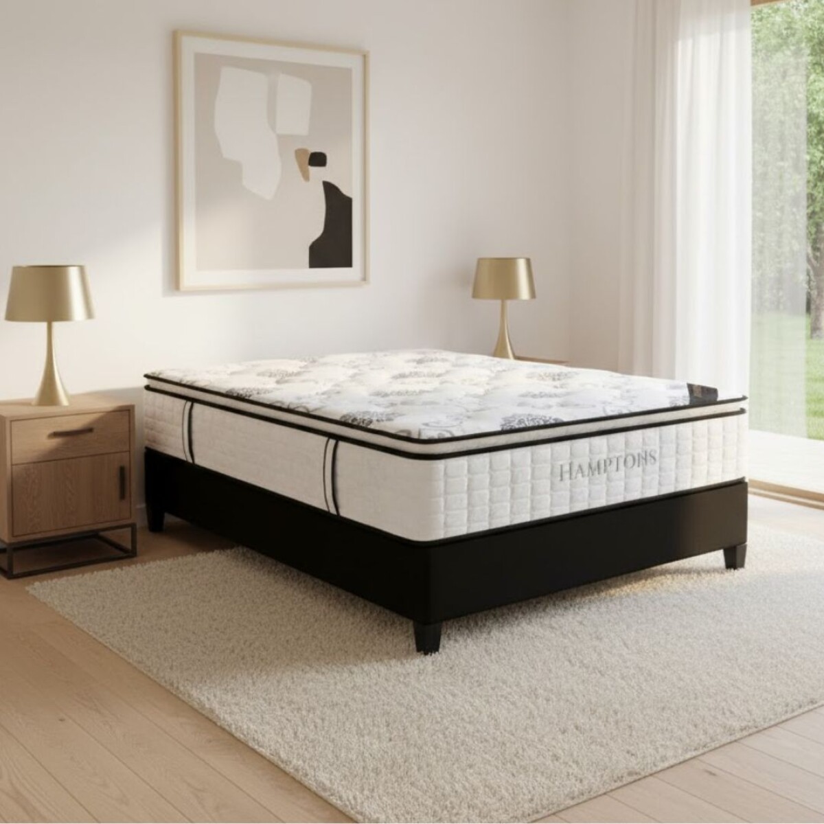 Sommier 2 plazas Hamptons Bronze 