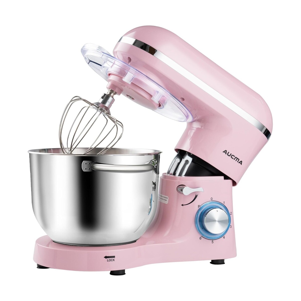 Batidora de pie de 660W - Rosa 