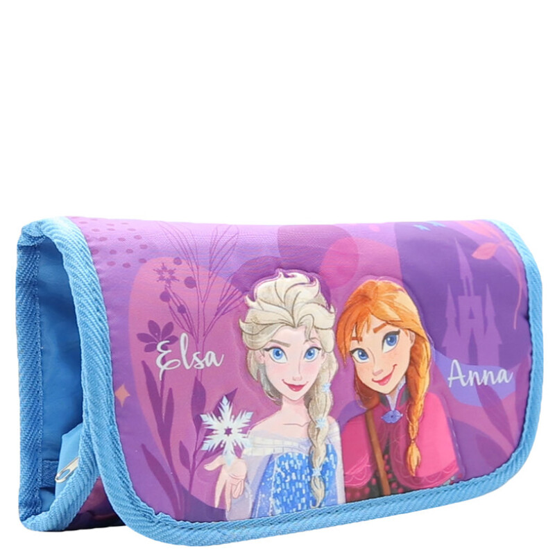 Cartuchera Disney Frozen Violeta - Rosa - Celeste