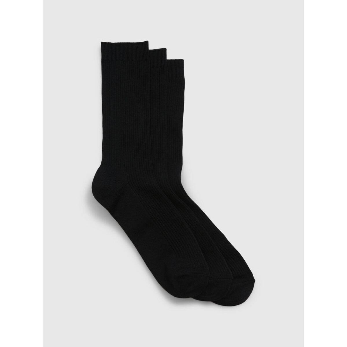 V-BASIC CREW 3PK - TRUE BLACK V2 