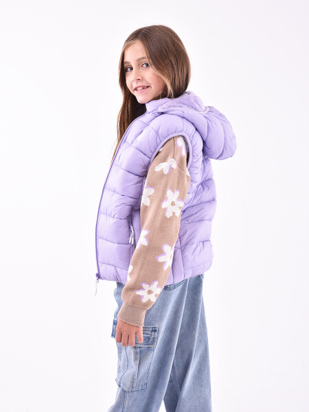 CHALECO JUNCAL VIOLETA