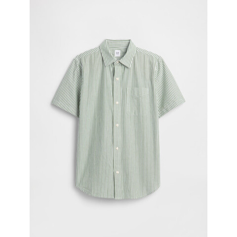 V-SS SHIRTTAIL SARATOGA GREEN