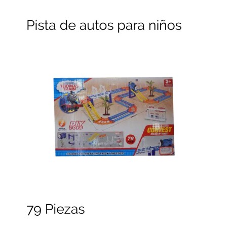 Pista De Autos Para Niños 79 Piezas Pista De Autos Para Niños 79 Piezas