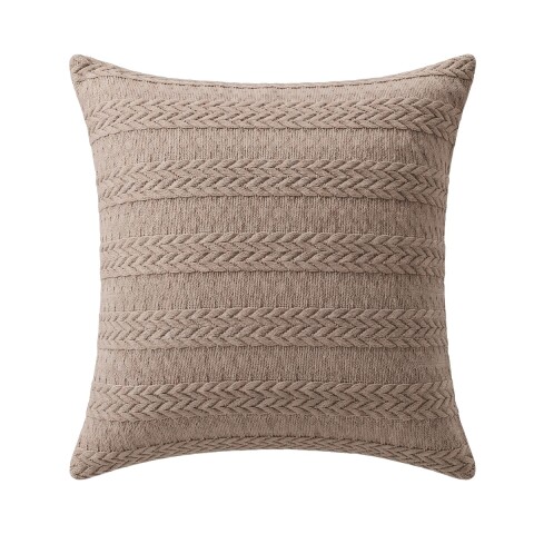 COJIN CUAD BEIGE 43X43CM Unica