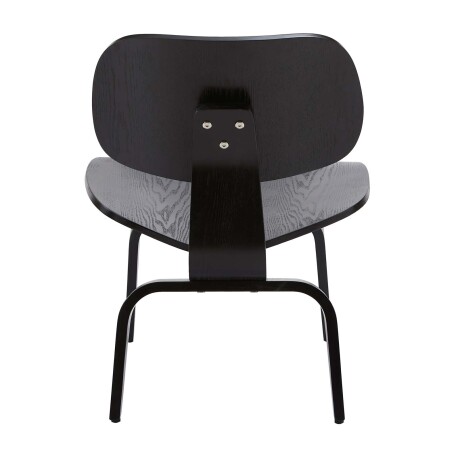 BUTACA LCW MADERA NEGRO ESTILO EAMES