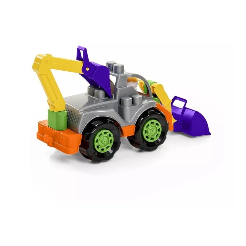 Juguete Tractor con retro excavadora Juguete Tractor con retro excavadora