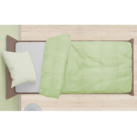 Acolchado De Plumas Home Class Dohler Ropa De Cama 150x220 Verde Claro
