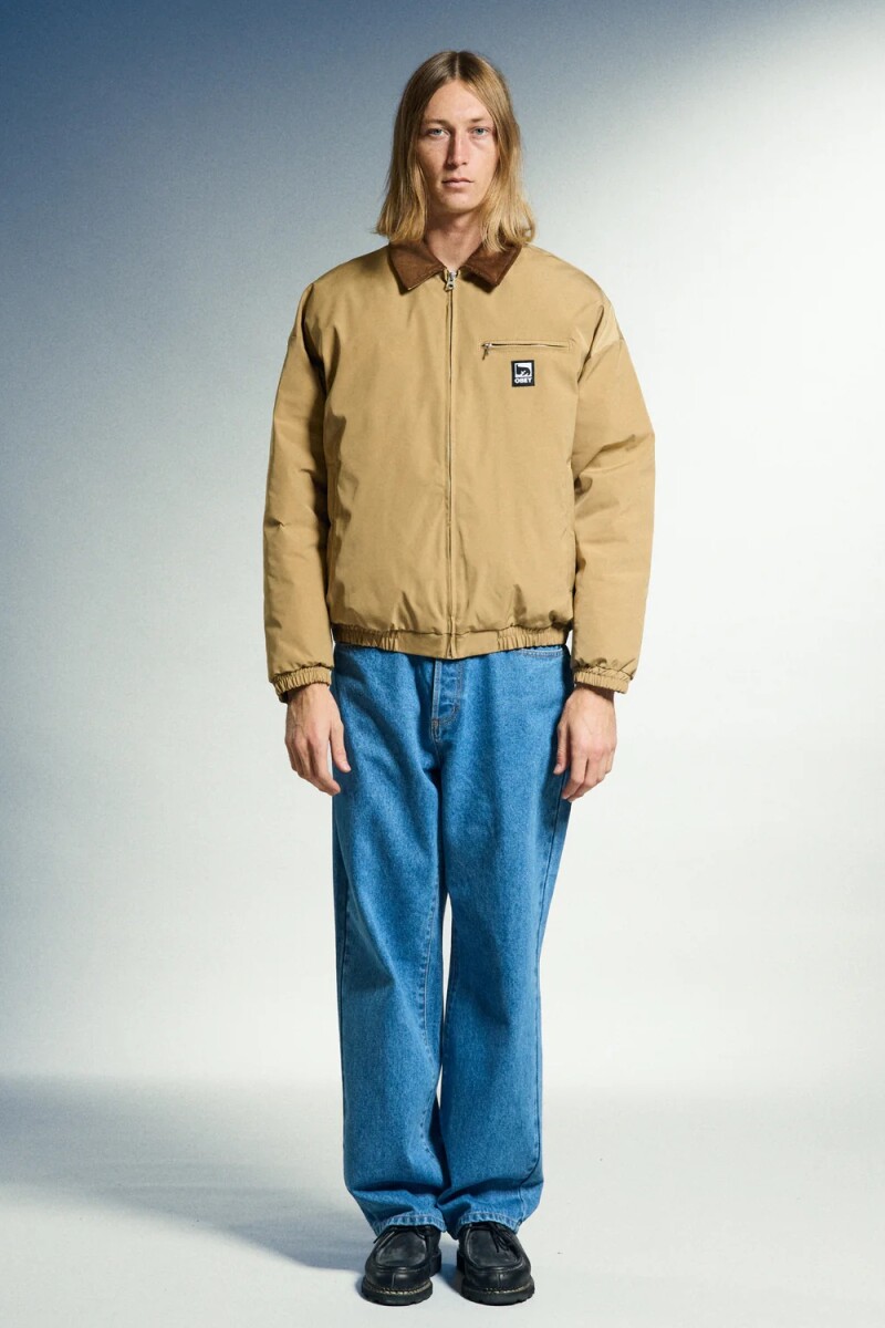 OBEY ELYSIAN JACKET Beige