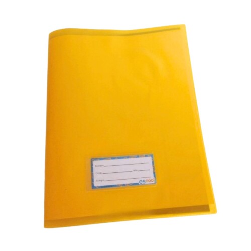Forro p/cuaderno Tabare PVC Amarillo Zz