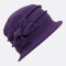 Gorro De Abrigo Cloche Mujer Violeta