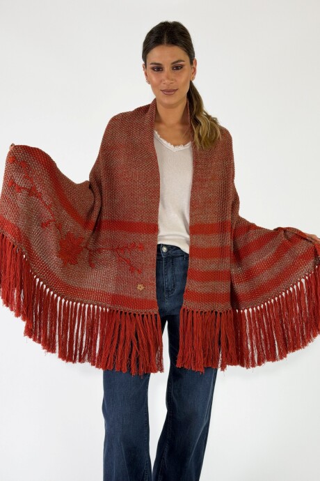 PASHMINA SAMOA Terracota