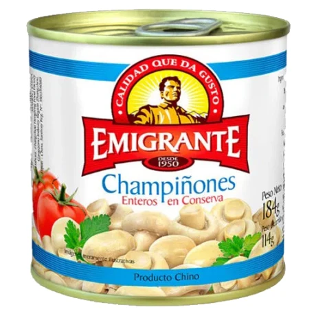 CHAMPIGNON ENTERO LATA 184G EL EMIGRANTE CHAMPIGNON ENTERO LATA 184G EL EMIGRANTE
