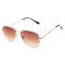 Lentes de Sol Chilli Beans Aviador Unisex Gradiente Marón/Rose