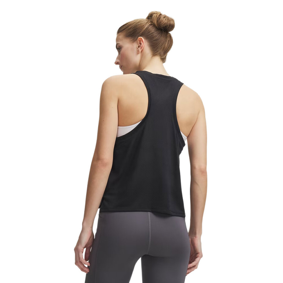 Musculosa de Mujer Under Armour Velociti Singlet Negro