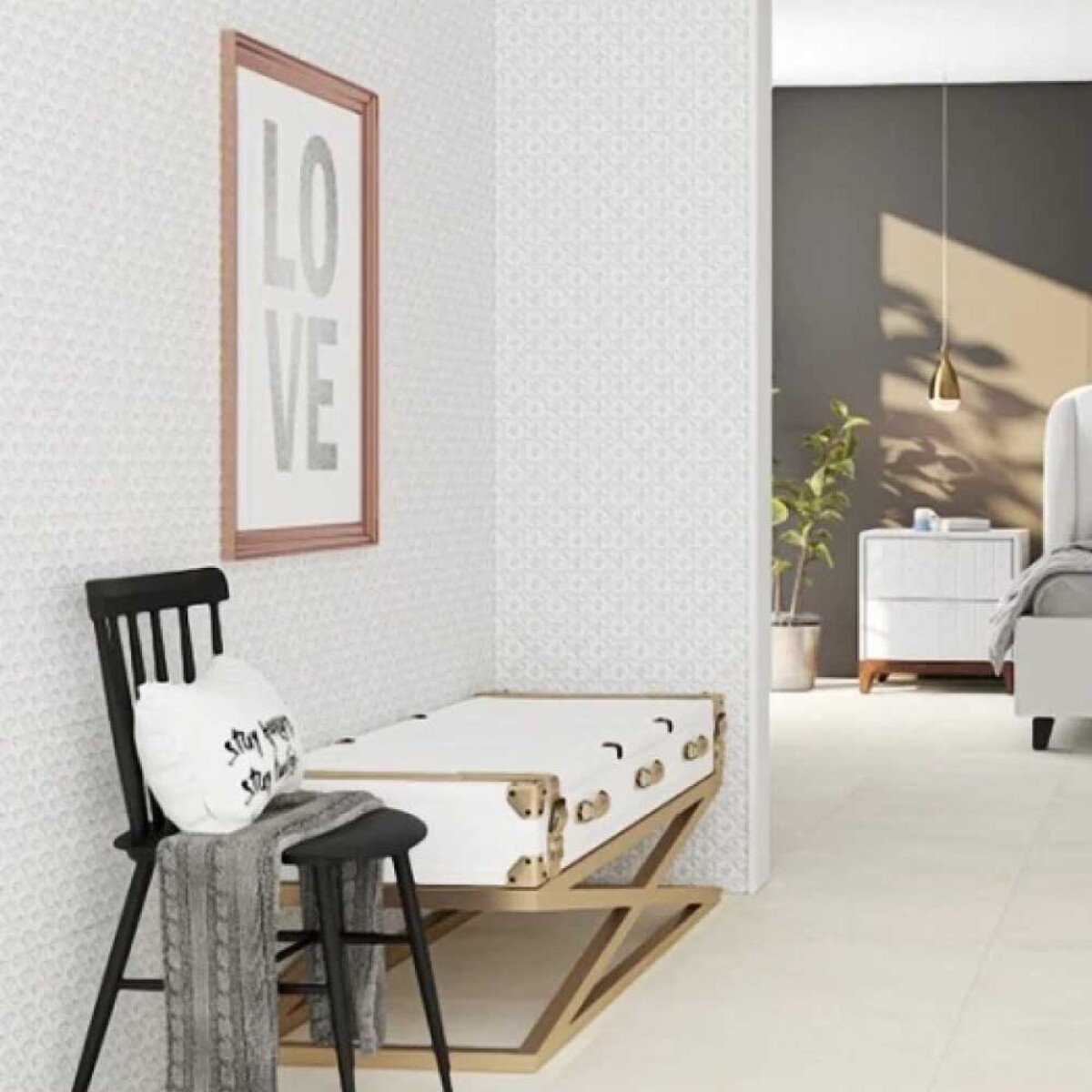 Cerámica Monaco White Plus Ret - 1.93m2 