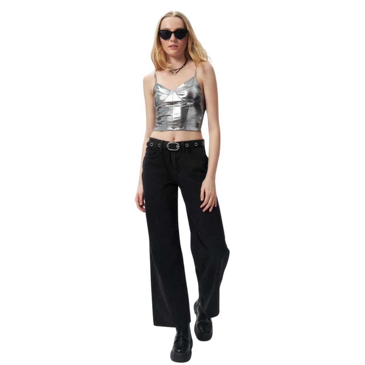 TOP ALFARO XS-L - NEGRO 