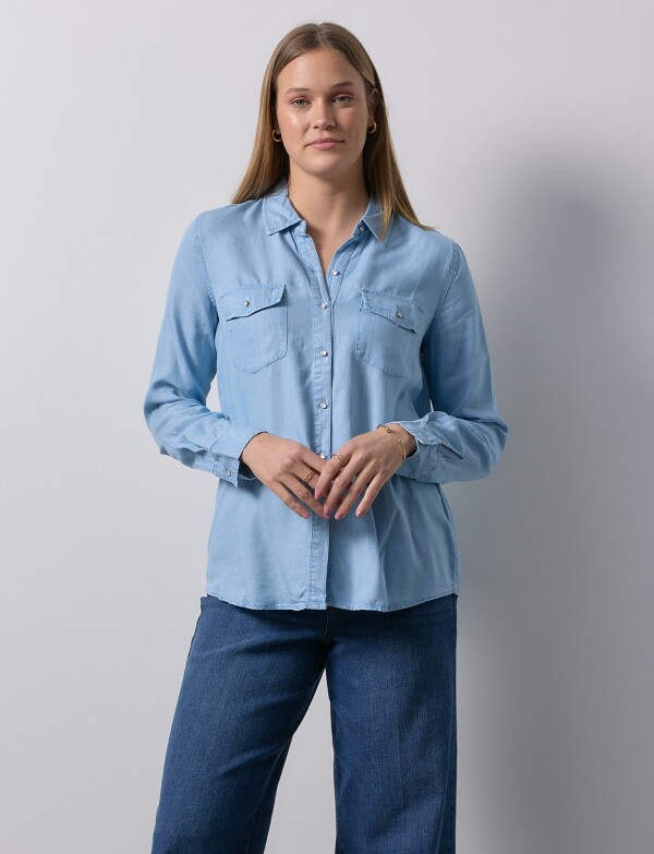 Camisa Lyocell JEAN CLARO