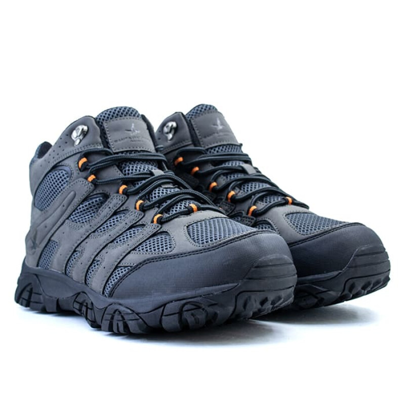 Botas Santa Barbara Flynn de Hombre Gris-negro