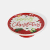 BANDEJA CERAMICA MERRY CHRISTMAS C/BASE Unica