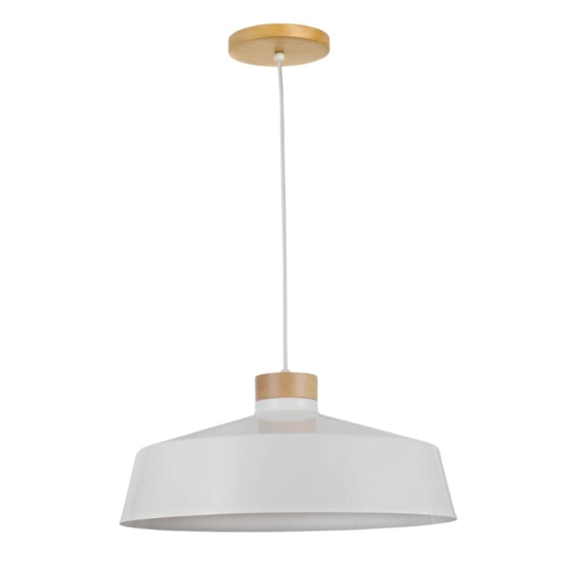 COLGANTE 1L E27 VIBRANCE BLANCO D45,5CM COLGANTE 1L E27 VIBRANCE BLANCO D45,5CM