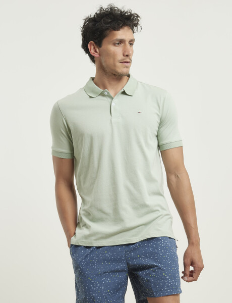 520792 REMERA HARRINGTON LABEL Verde