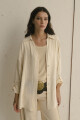 CAMISA LINO LARA BEIGE