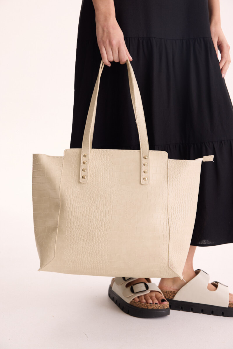 Cartera Origen Beige