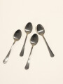 Cuchara De Té Olivo Set 4 Un. Negro Color Unico