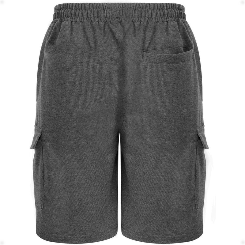 Short Bermuda Deportivo Cargo Gris