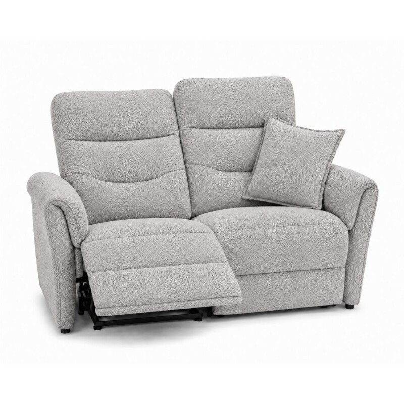 Sofá Recliner Manual 2 Cuerpo Gris Sofá Recliner Manual 2 Cuerpo Gris