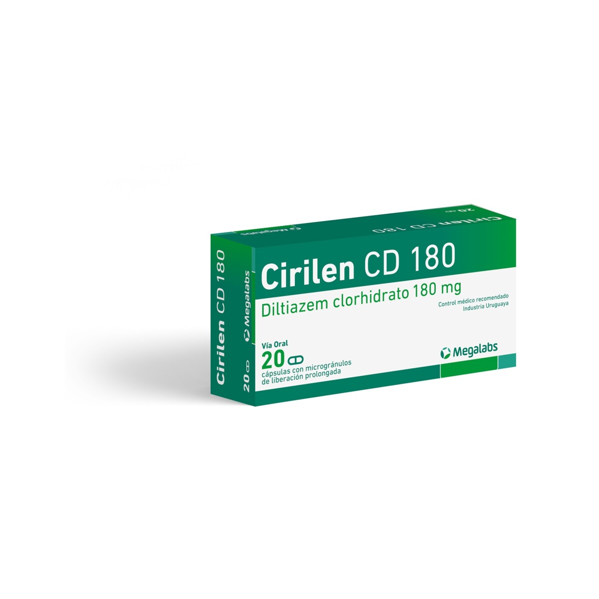 Cirilen Cd 180 Mg. 20 Caps. 
