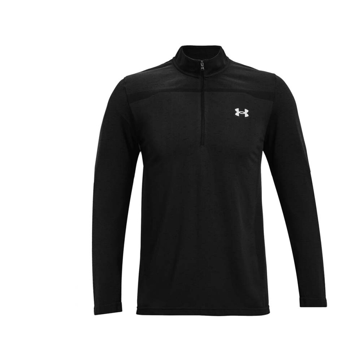 BUZO UNDER ARMOUR UA SEAMLESS 1/2 ZIP - Black 